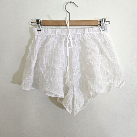 By Anthropologie White Eyelet 2-Piece Set – Top & Shorts – Size XXS - Picture 7 of 13